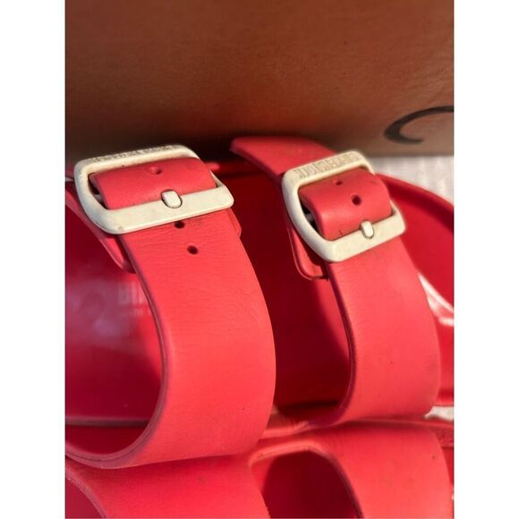 Birkenstock pink rubber straps size 38 (scuffs) - Picture 6 of 8